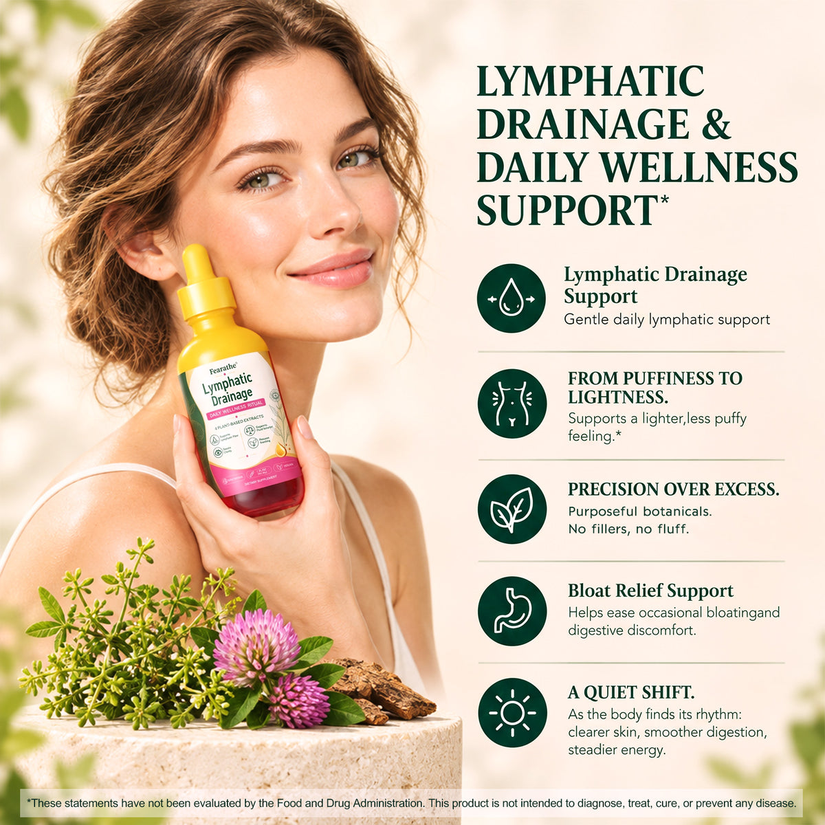Lymphatic Drainage Drops – Daily Wellness | Fearathe